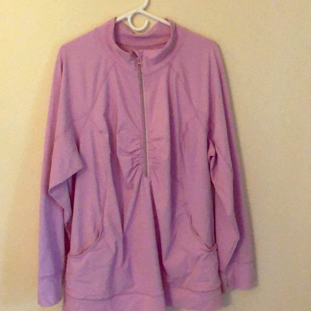 Light purple zip jacket with front pockets 26/28